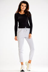 Fitted trousers