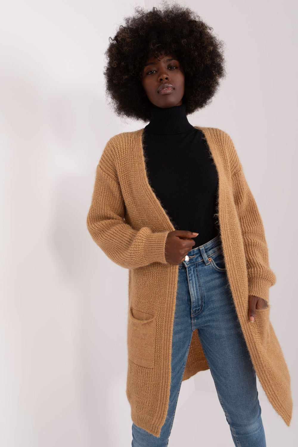 Acrylic cardigan