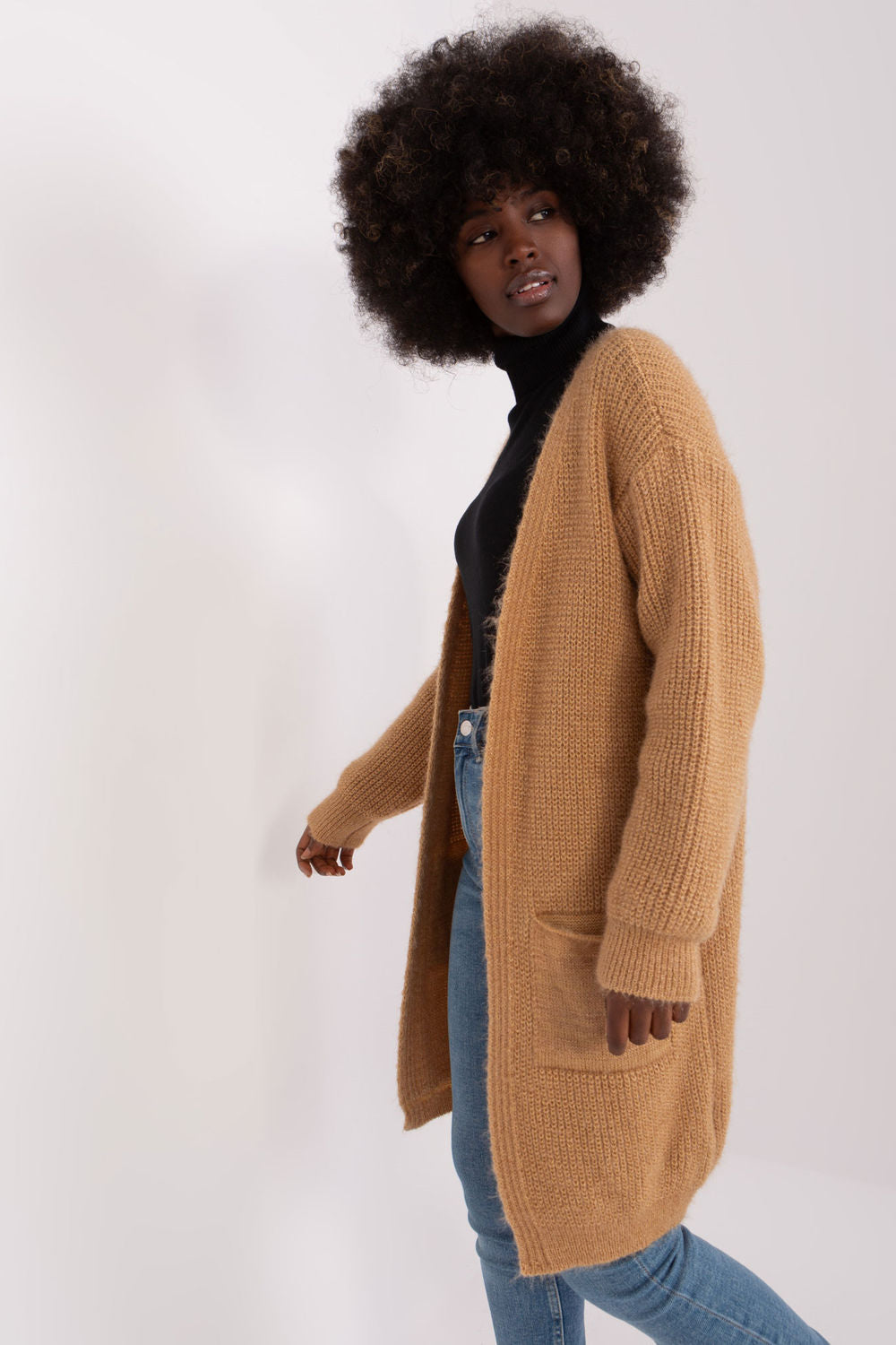 Acrylic cardigan