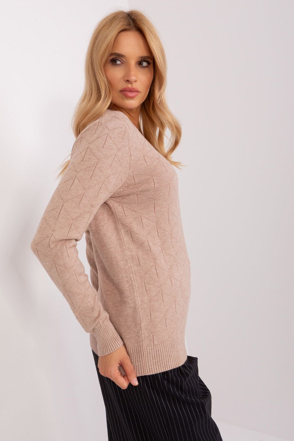 Textured jumper
