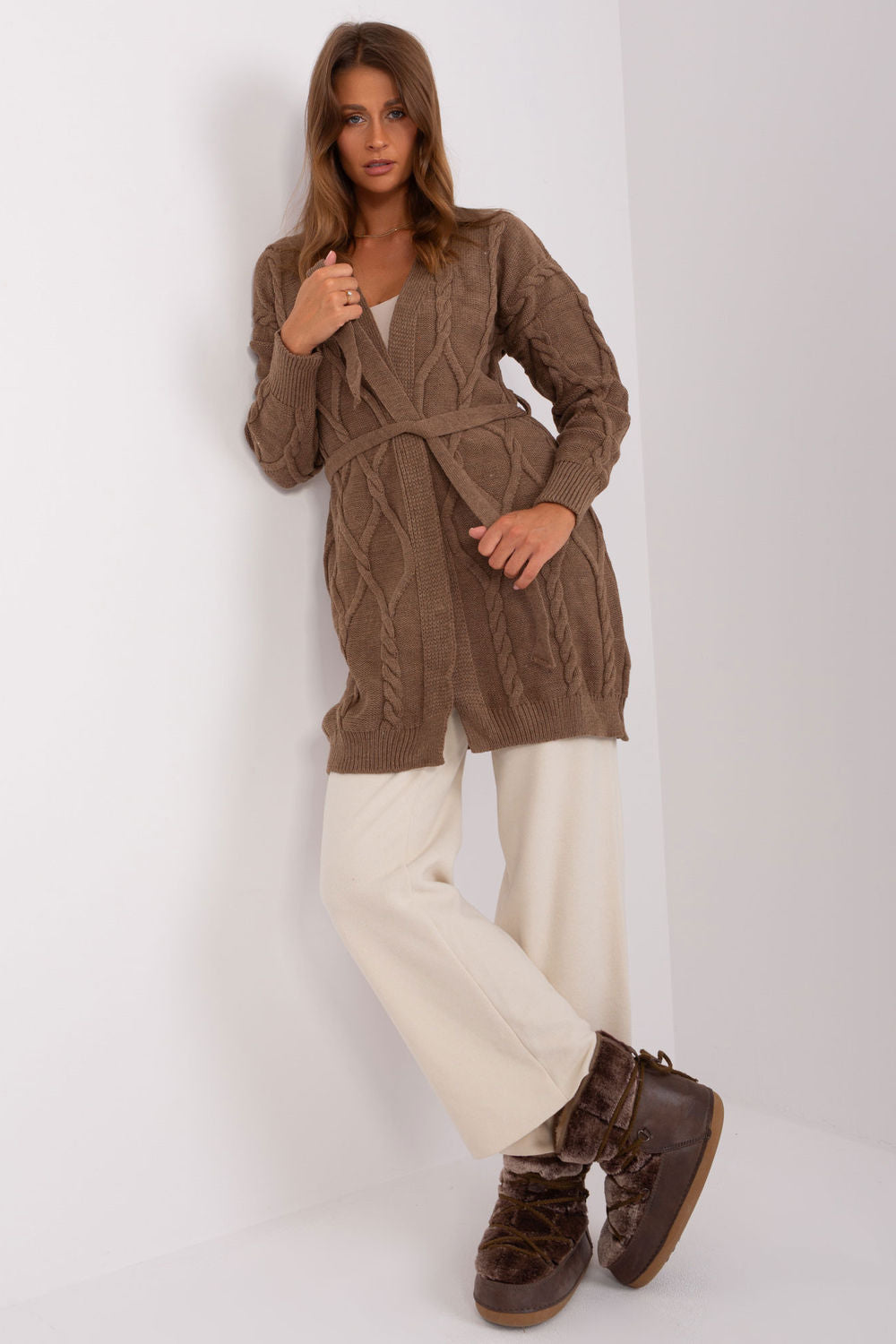 Wool cardigan