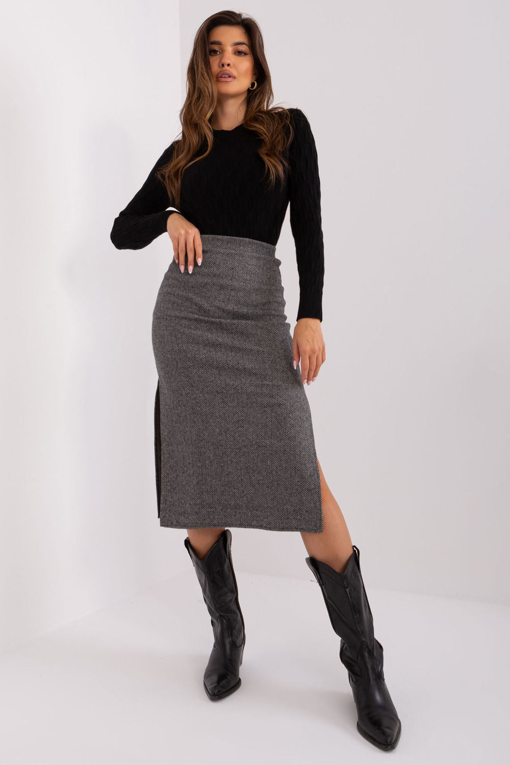 Knit skirt