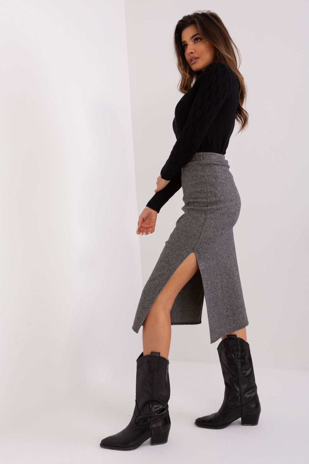Knit skirt