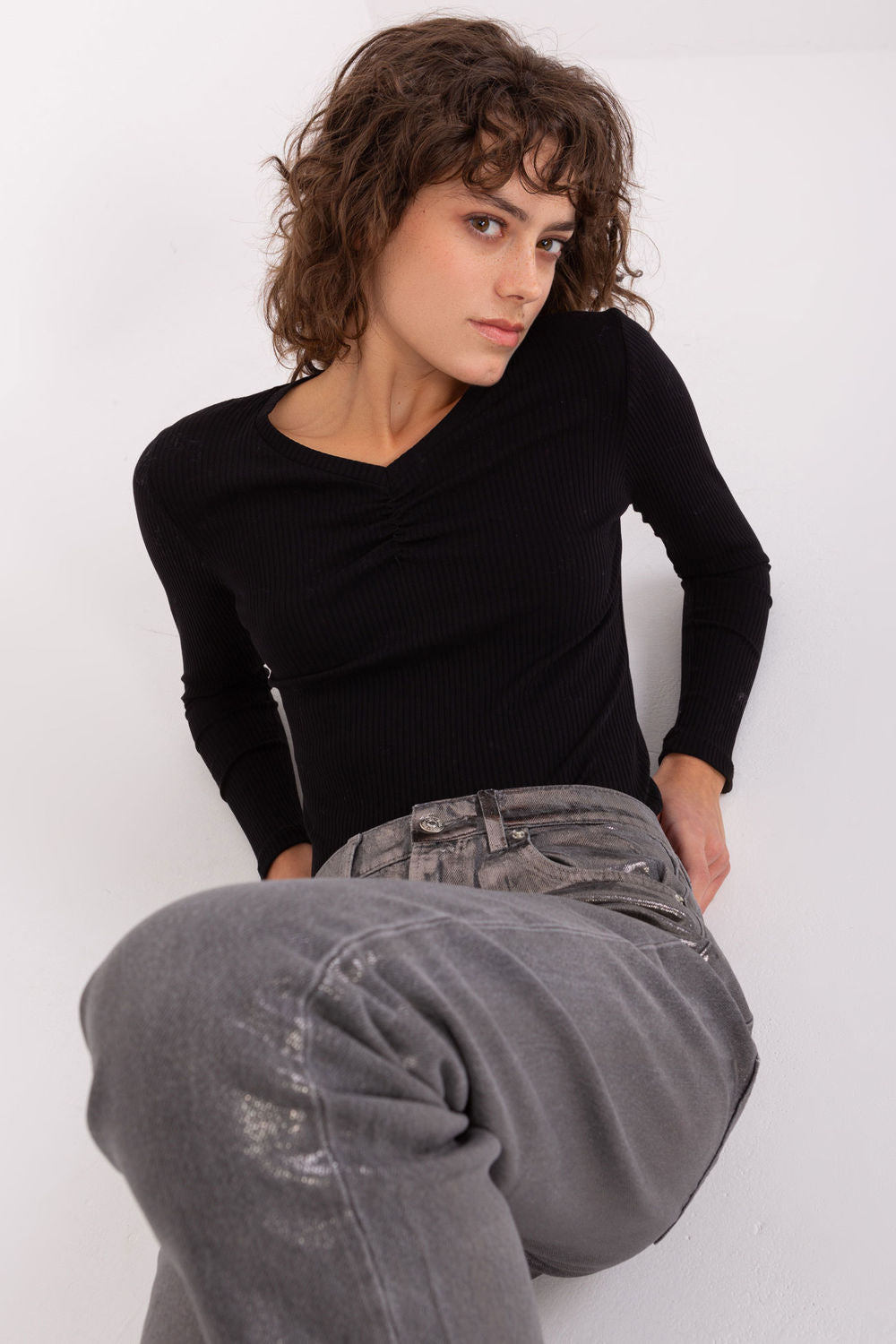 Fitted blouse