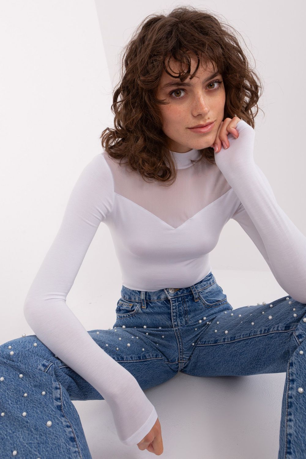 Fitted blouse