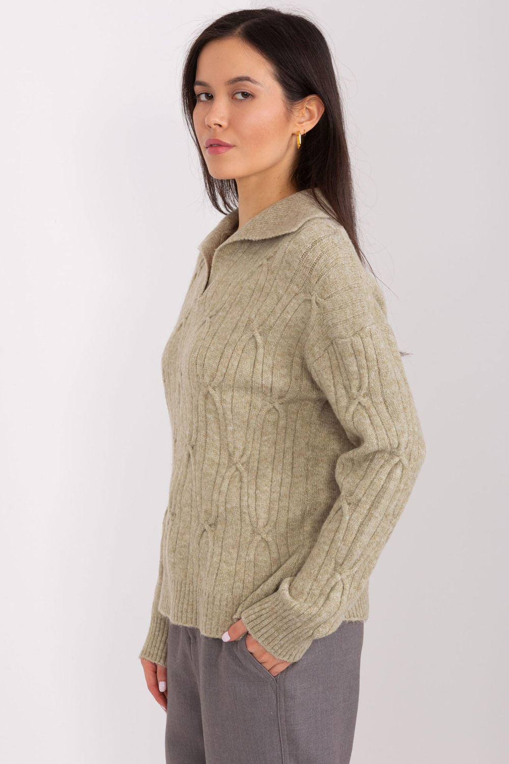 Variegated jumper