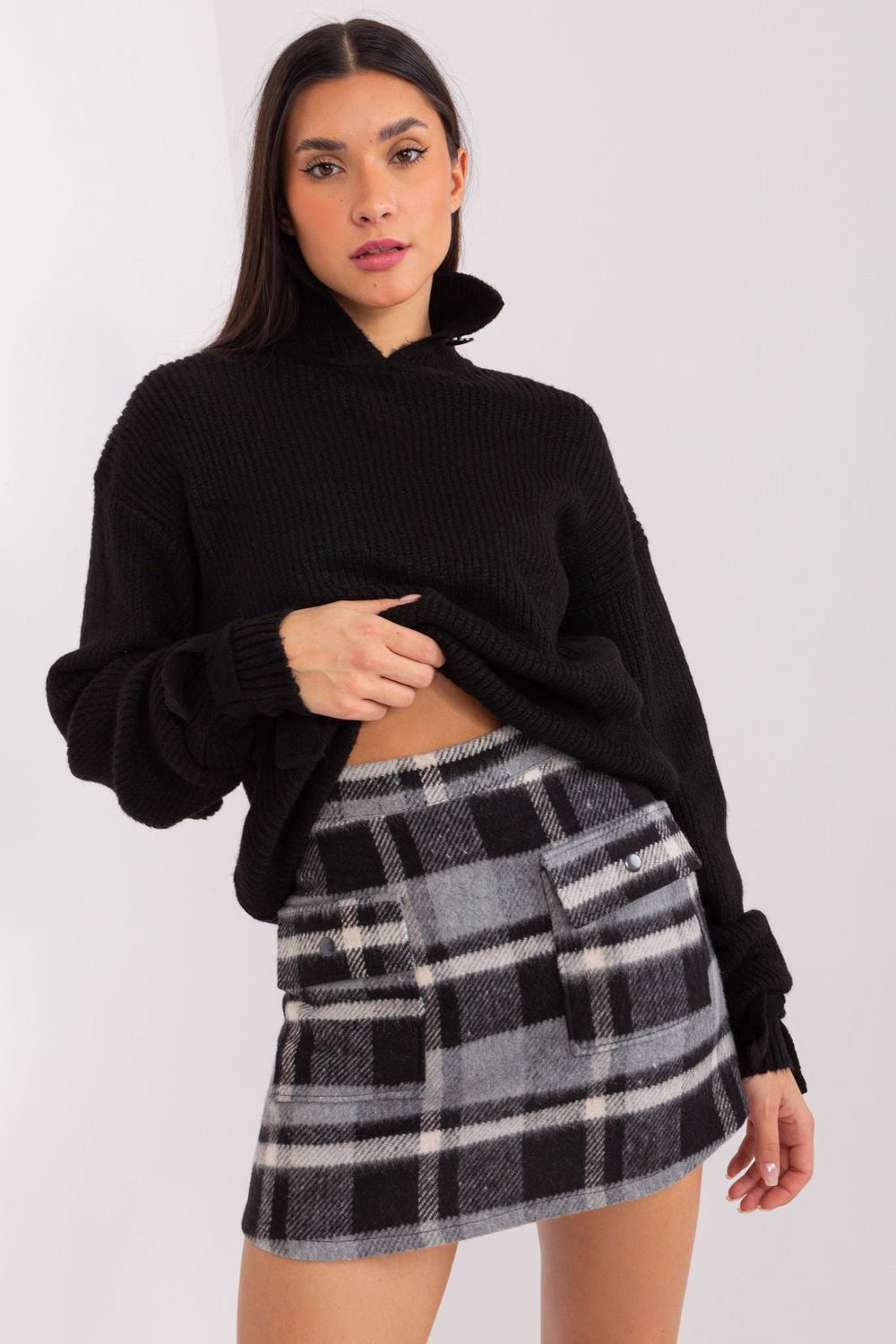 Wool skirt