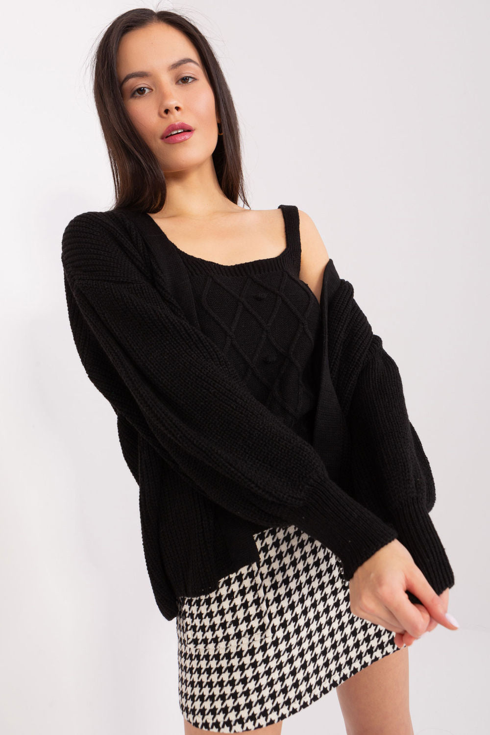 Wool cardigan