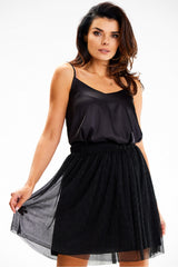 Satin skirt