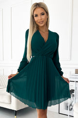 Chiffon cocktail dress