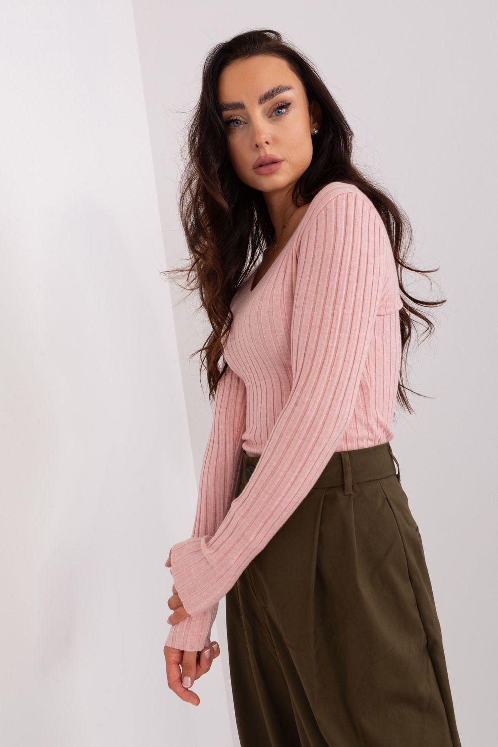 Ribbed jumper