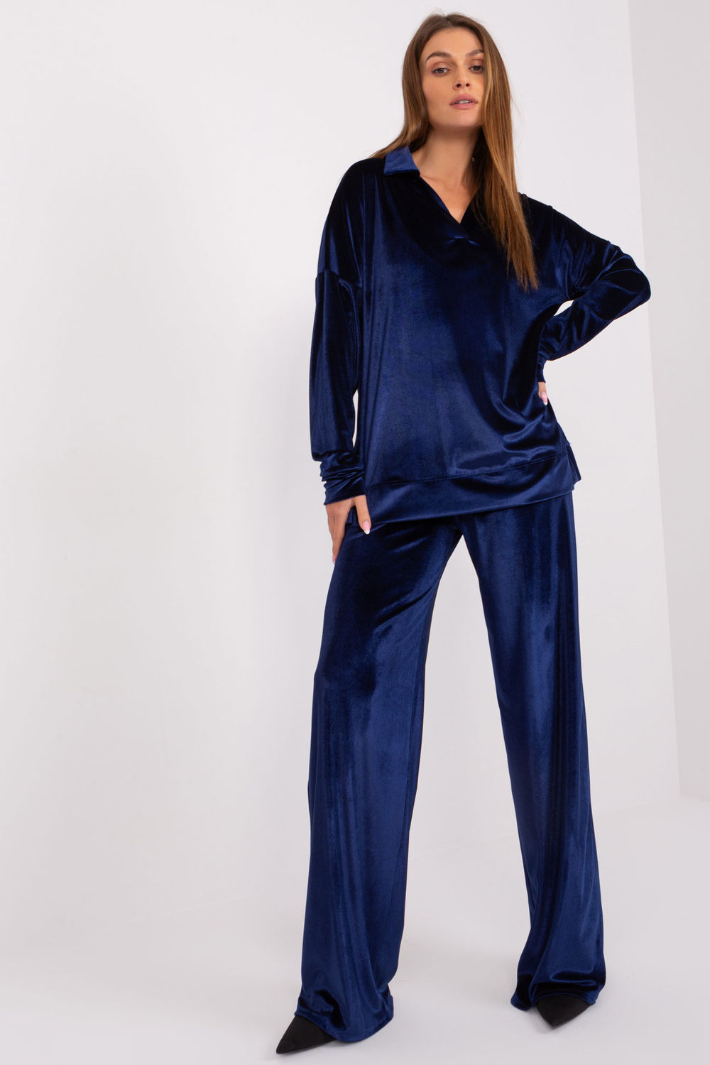 Velour trousers