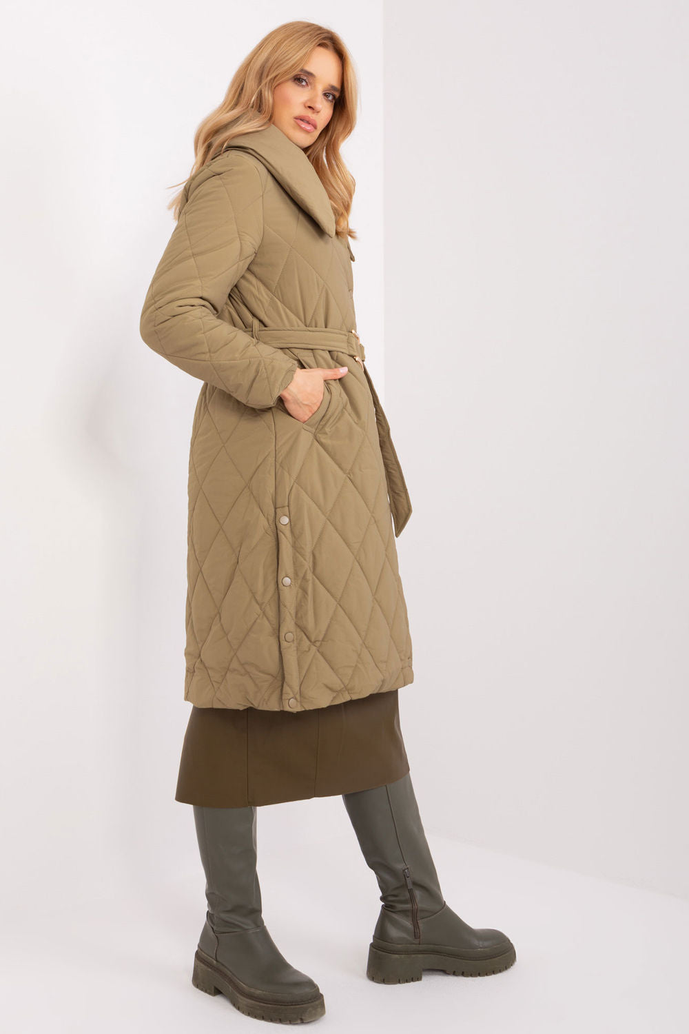 Quilted coat