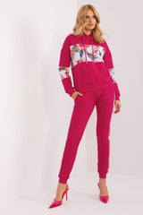 Floral trousers