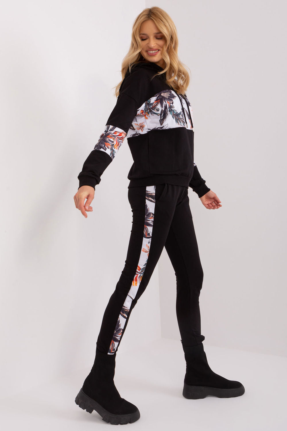 Floral trousers