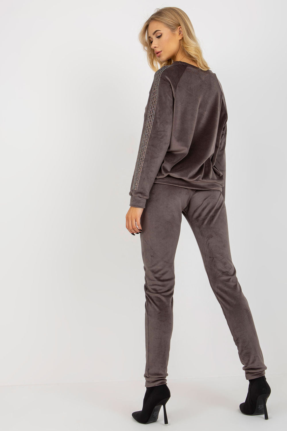 Velour trousers