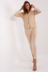 Velour trousers