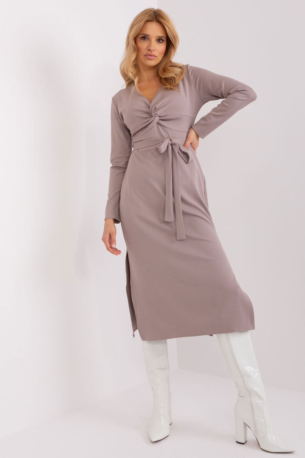 Ribbed dress