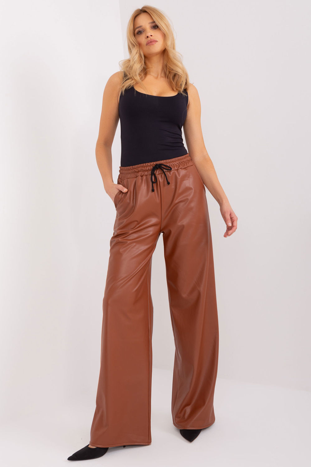 Leather trousers