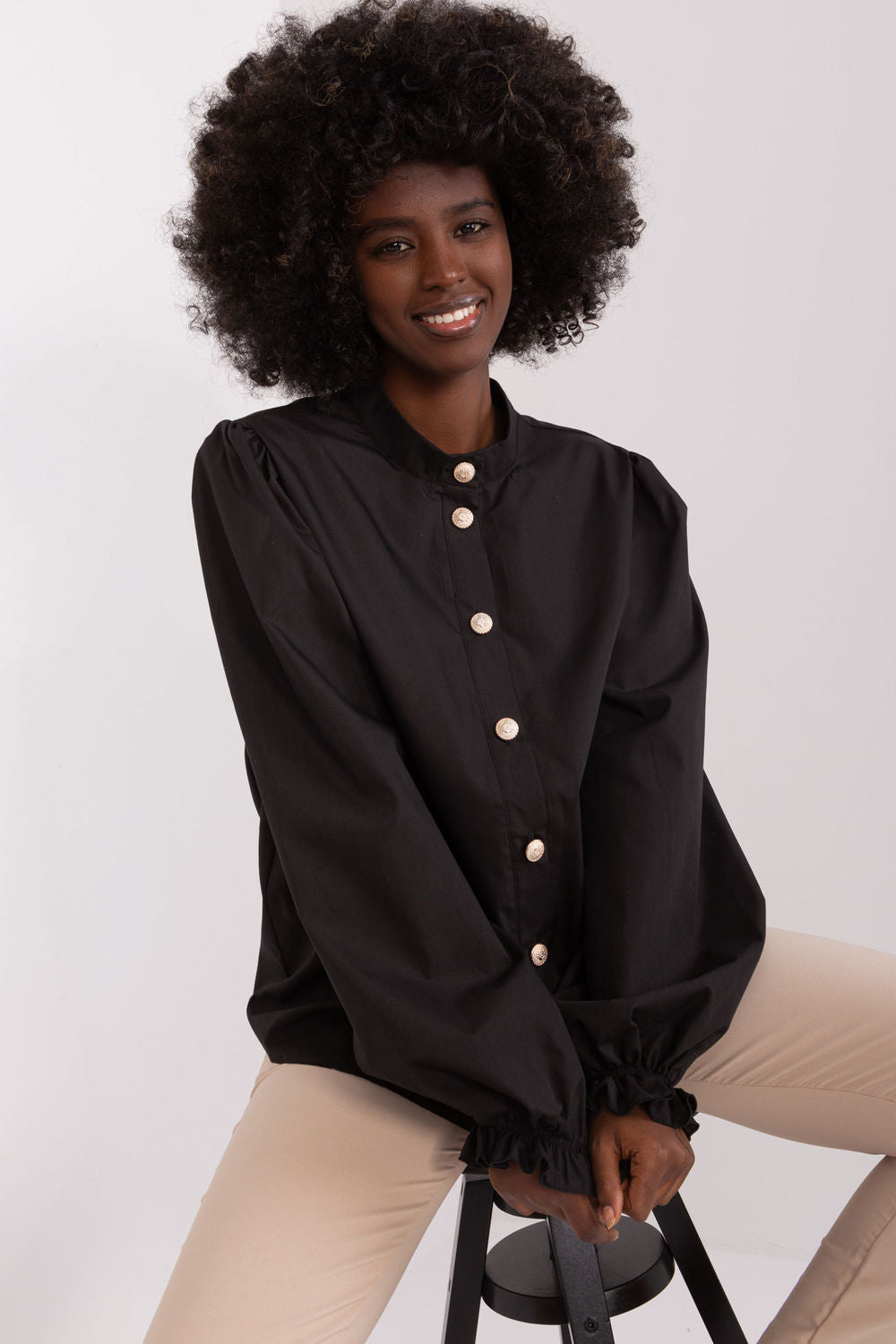 Ruffled shirt