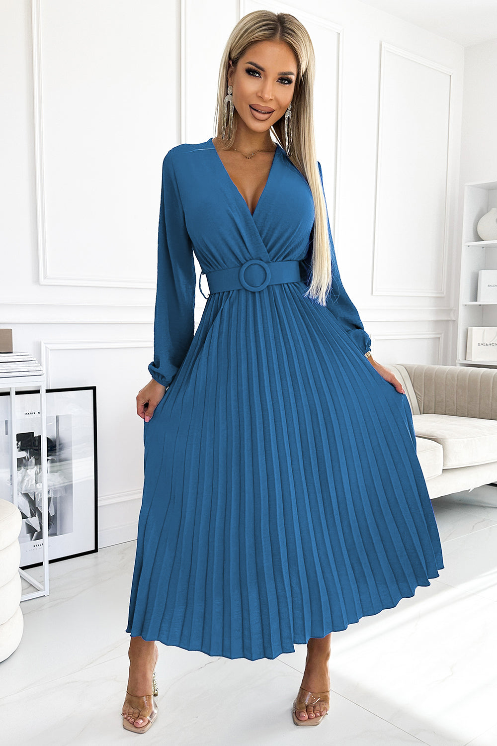 Denim cocktail dress