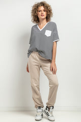 Knitted blouse