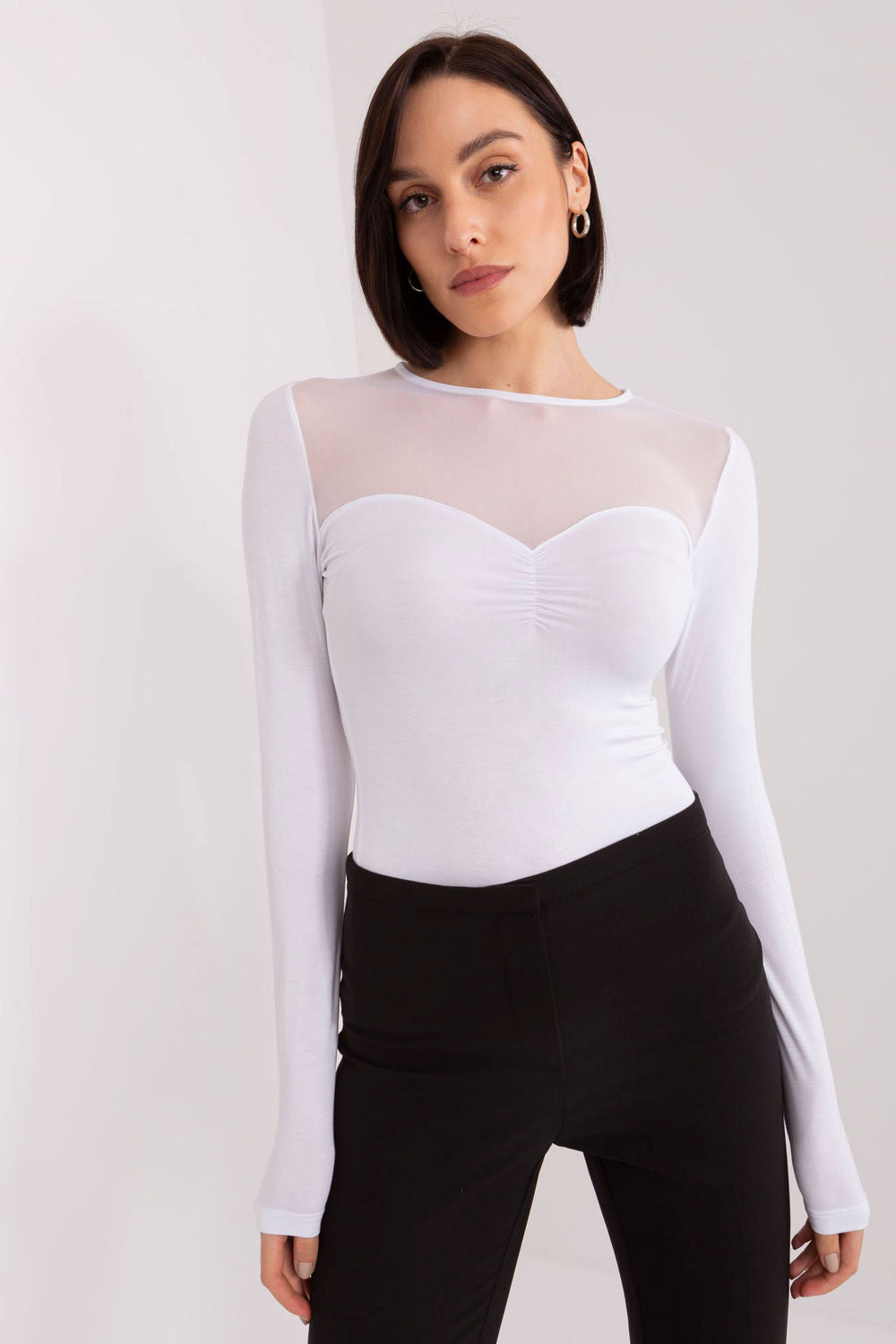 Ribbed blouse