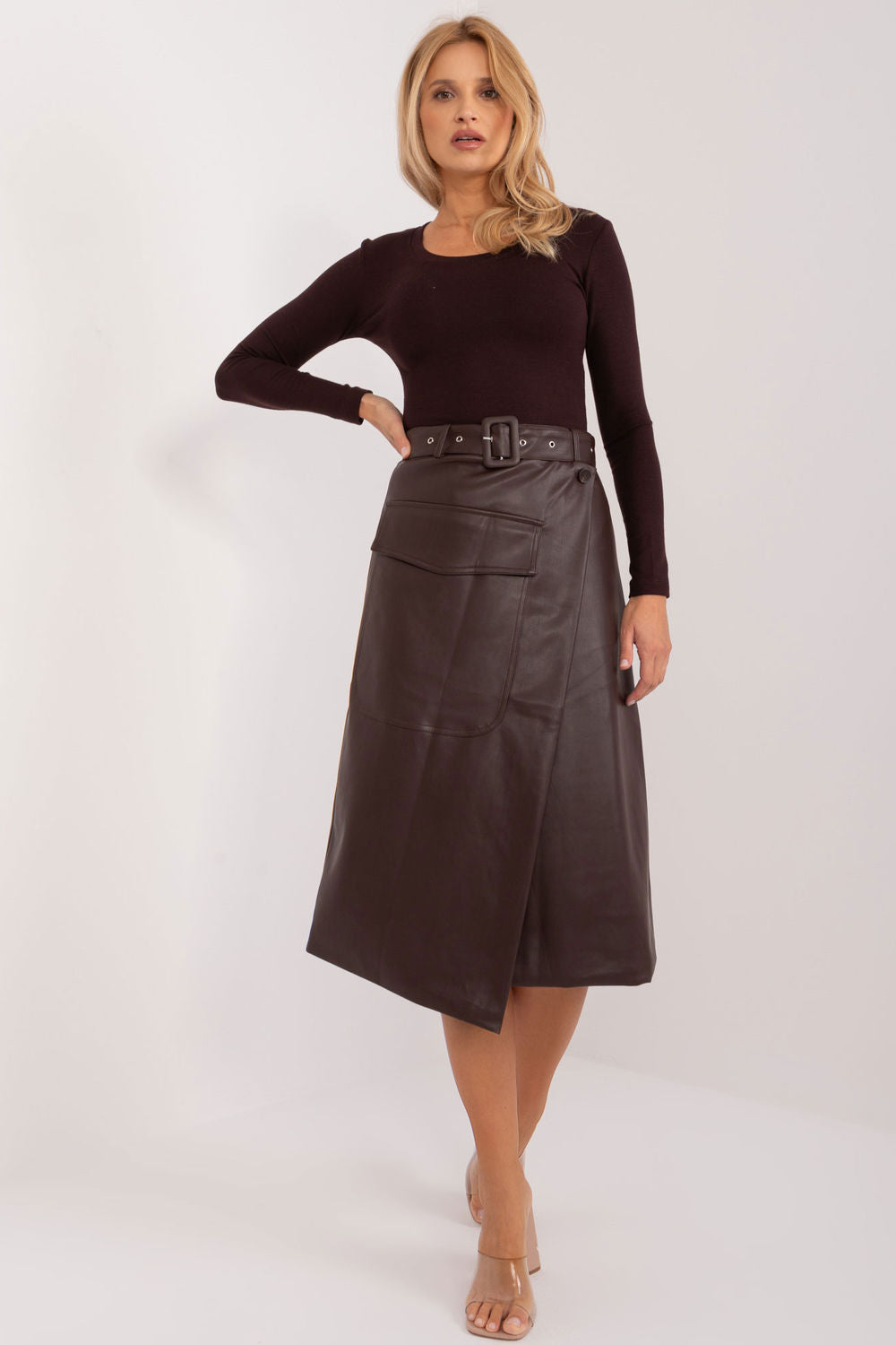 Leather skirt