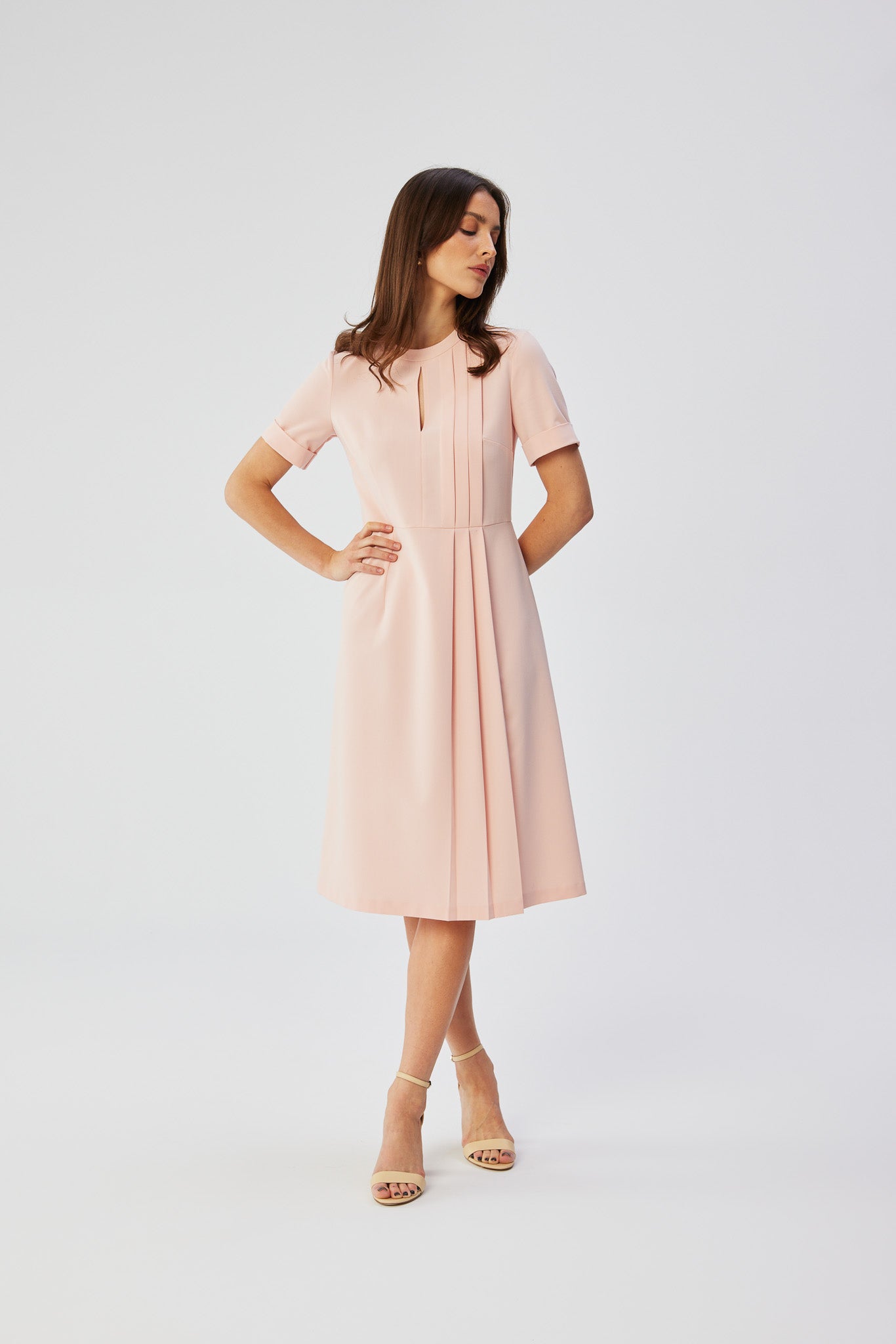 Pleated dress