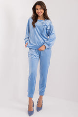 Velour trousers