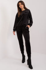 Velour trousers