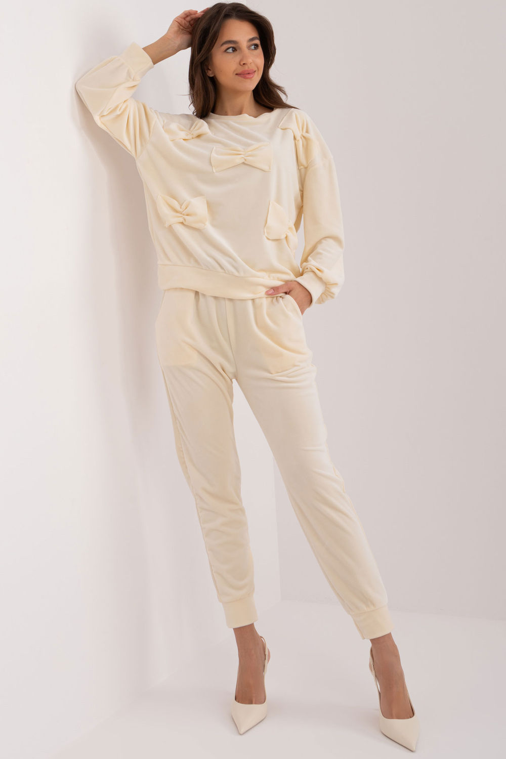 Velour trousers