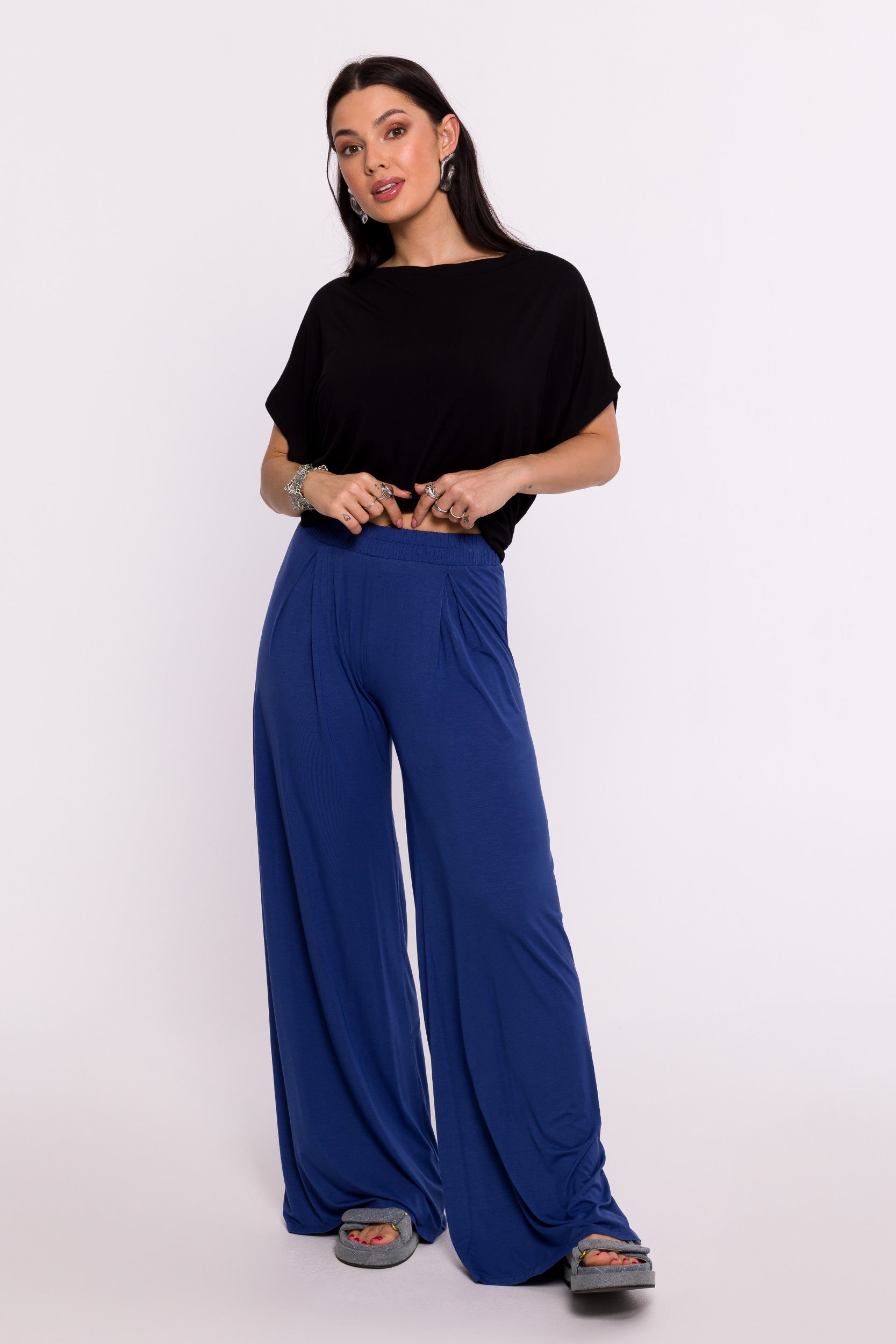 Knit trousers