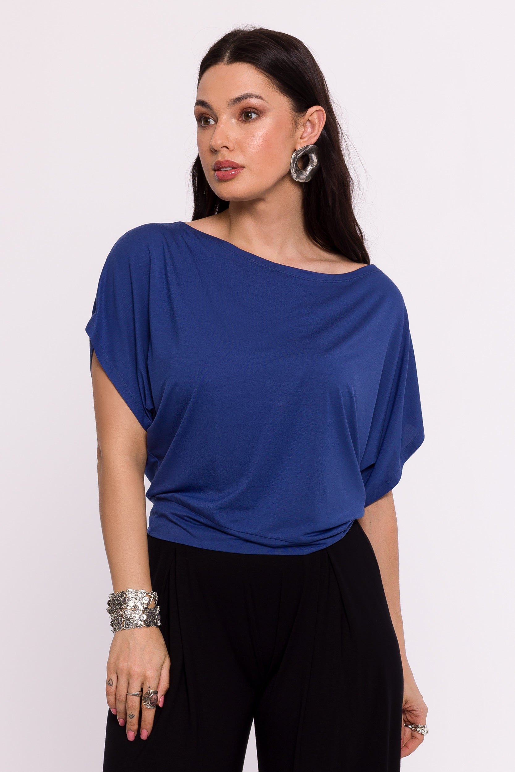 Knit blouse