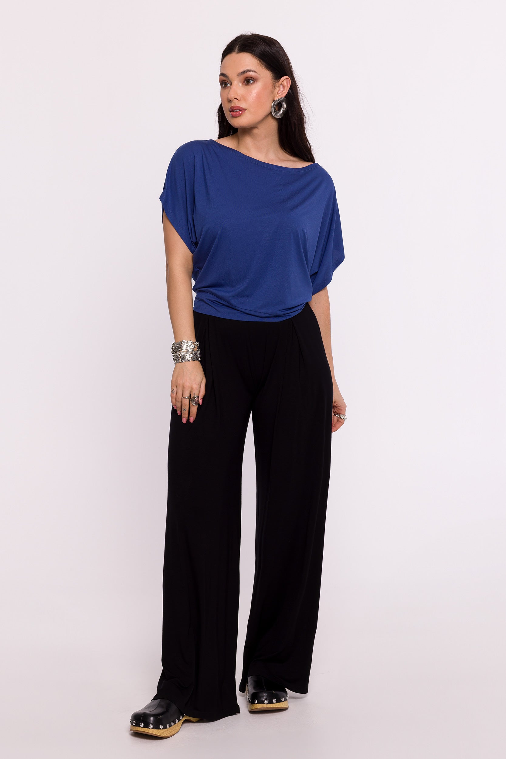 Knit blouse