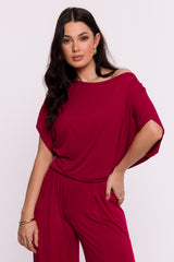 Knit blouse