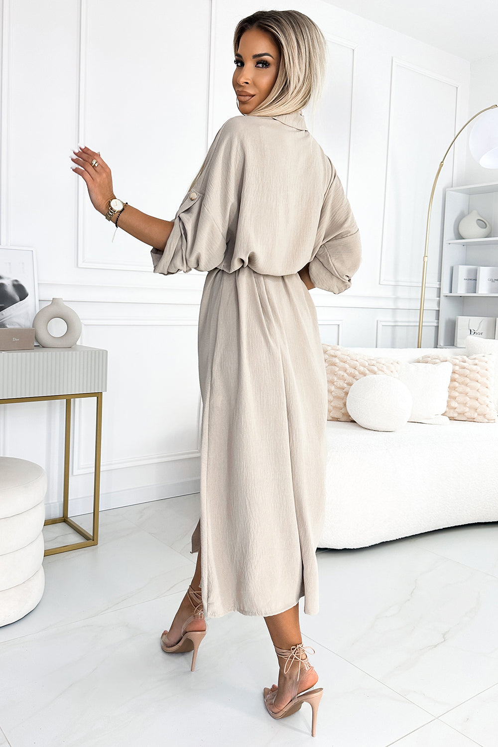 Beige dress