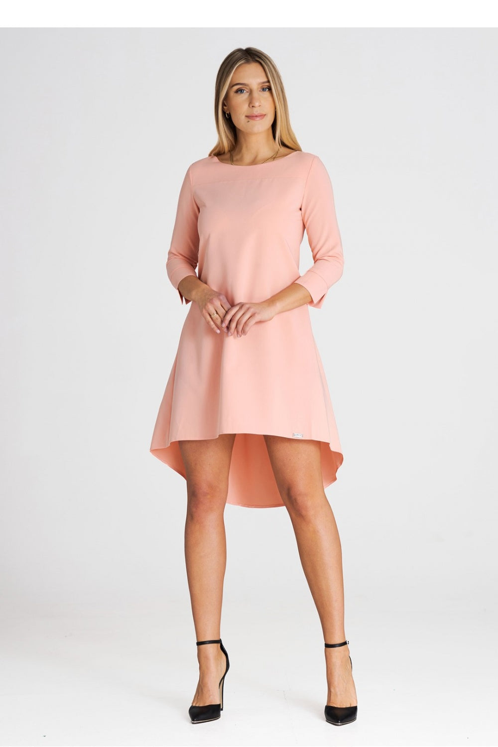 Pleated cocktail dress