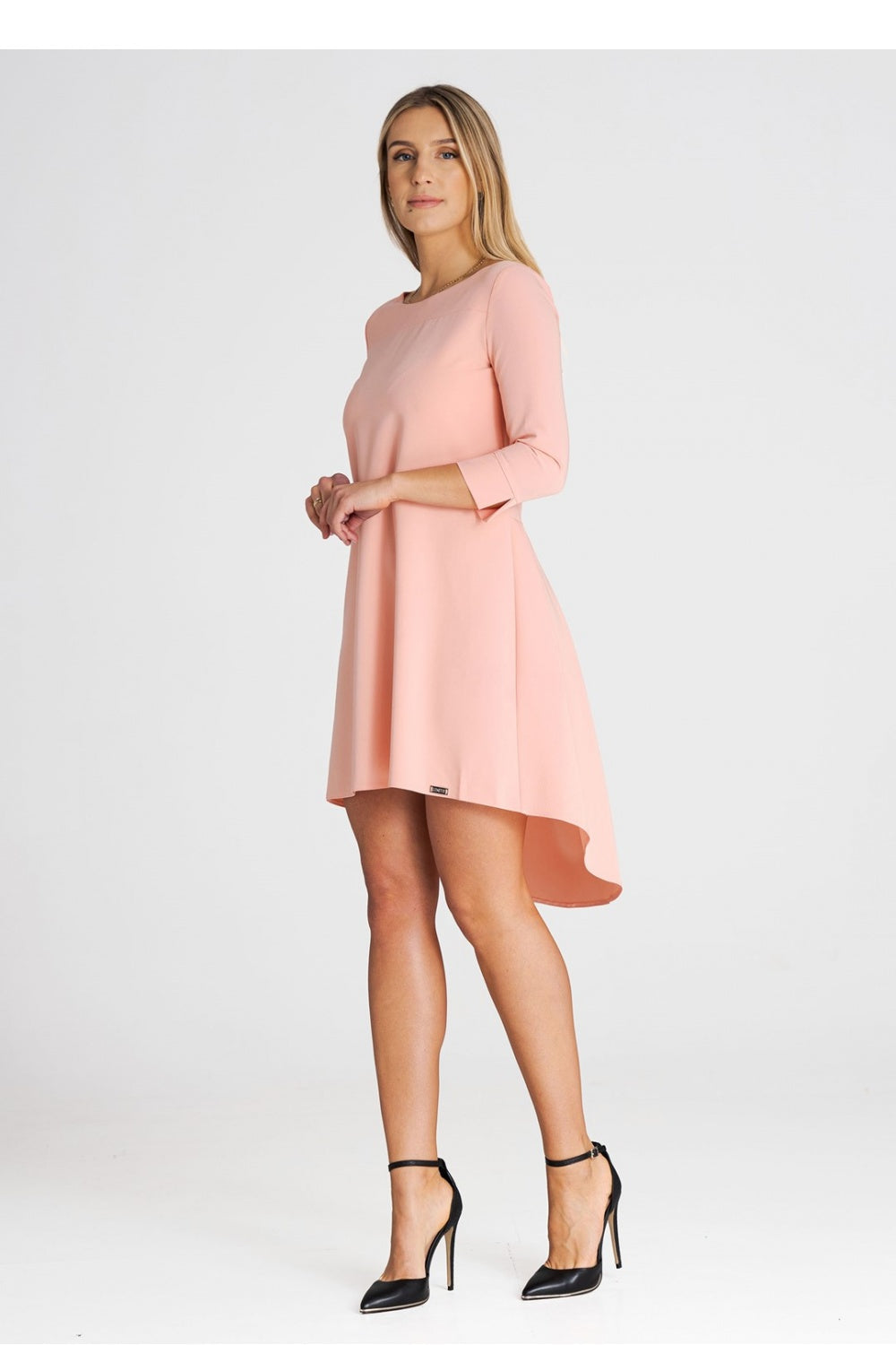 Pleated cocktail dress