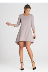 Pleated cocktail dress