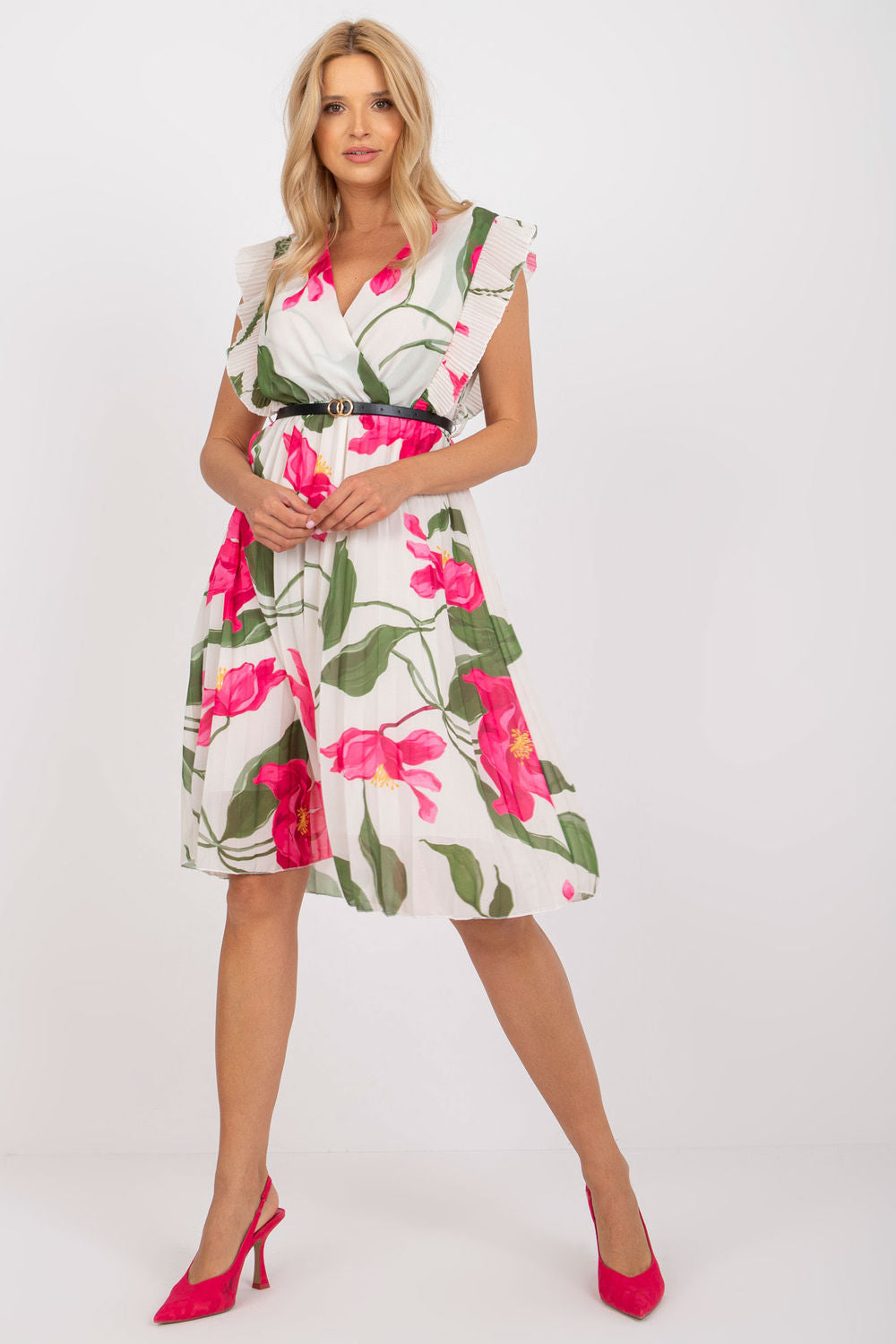 Pleated dress