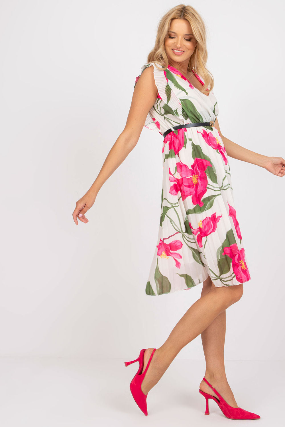 Pleated dress