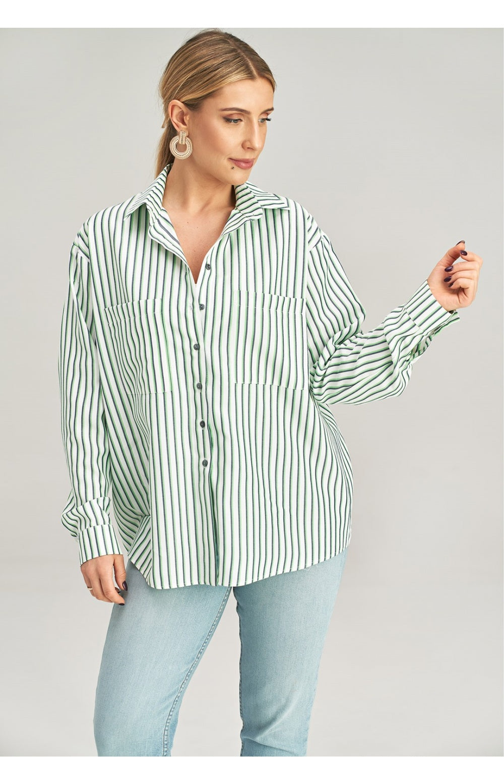 Asymmetrical shirt