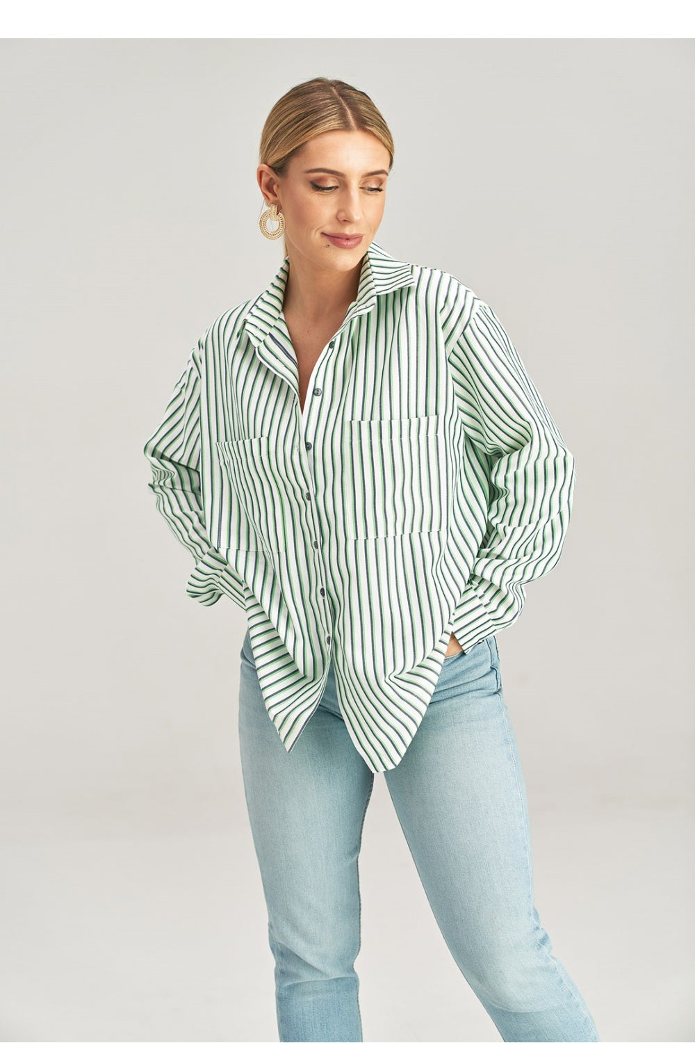Asymmetrical shirt