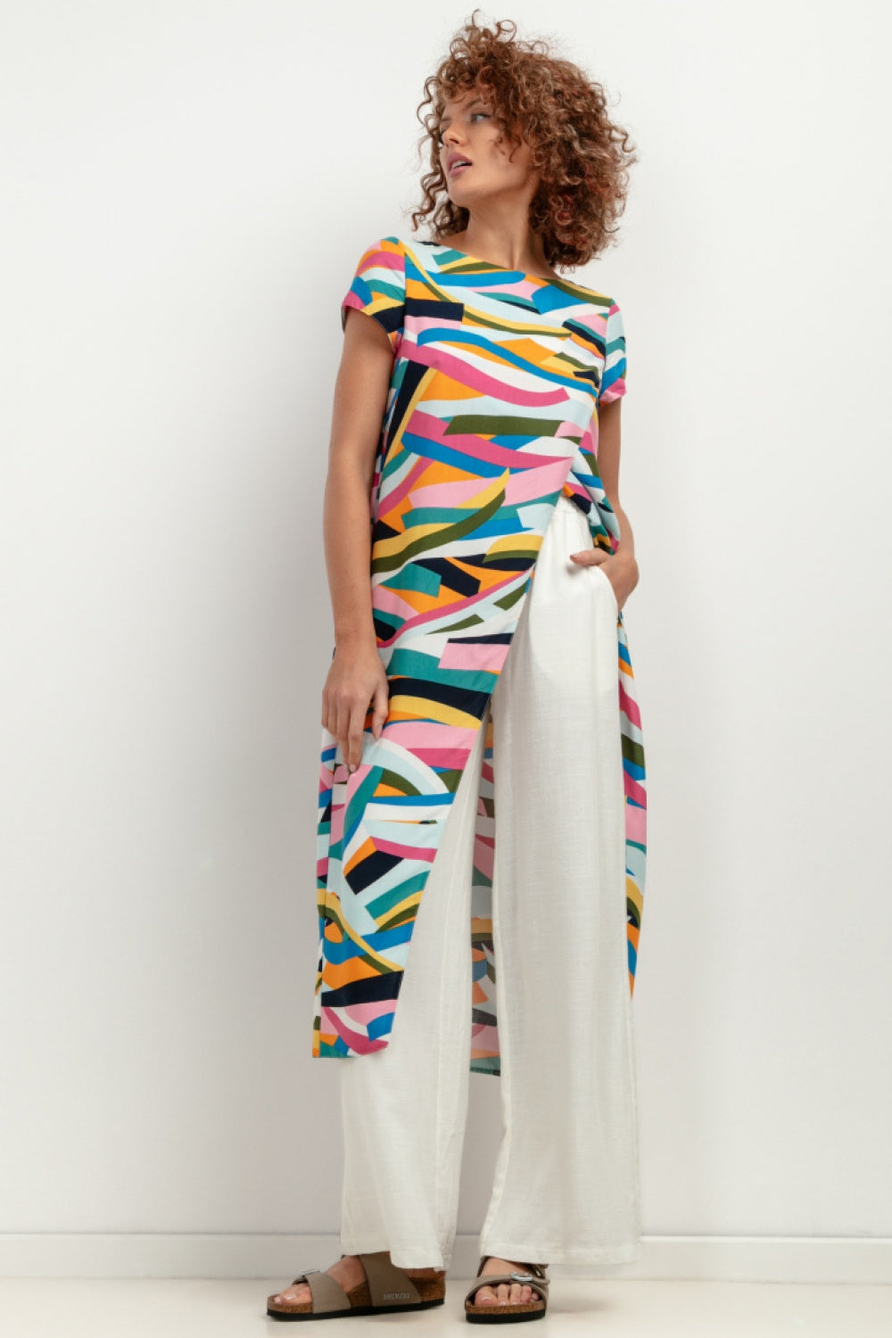 Patterned blouse
