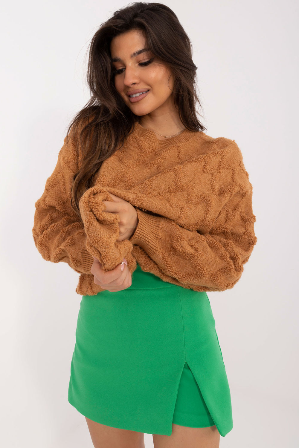 Textured jumper
