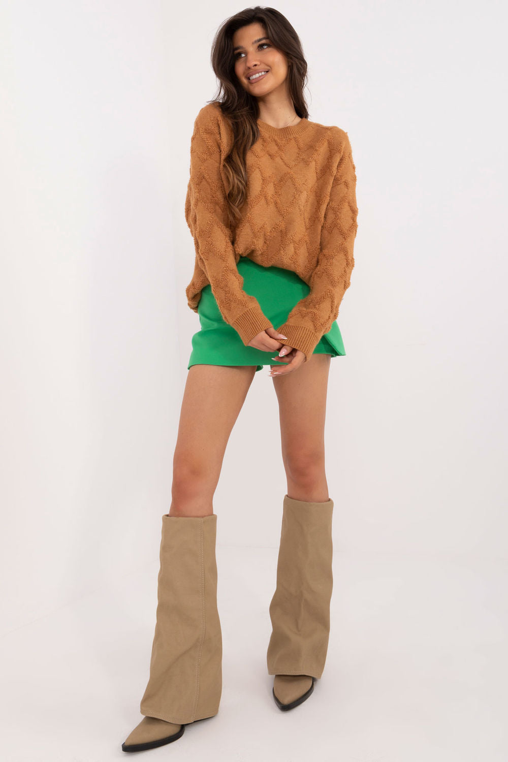 Textured jumper