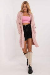 Textured cardigan