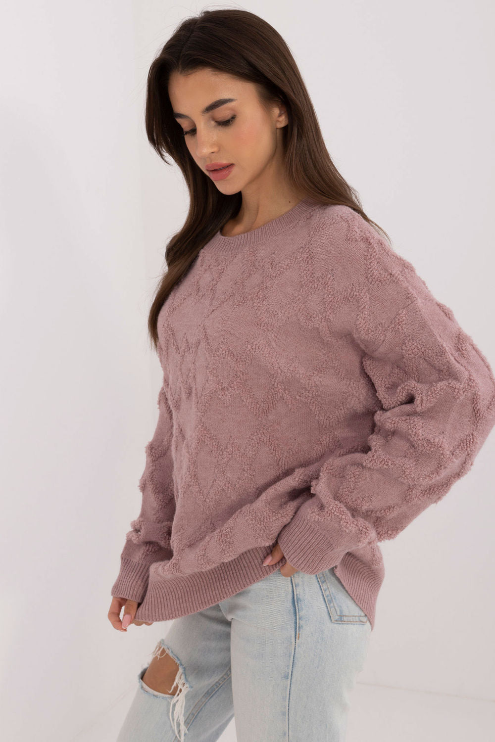 Textured jumper
