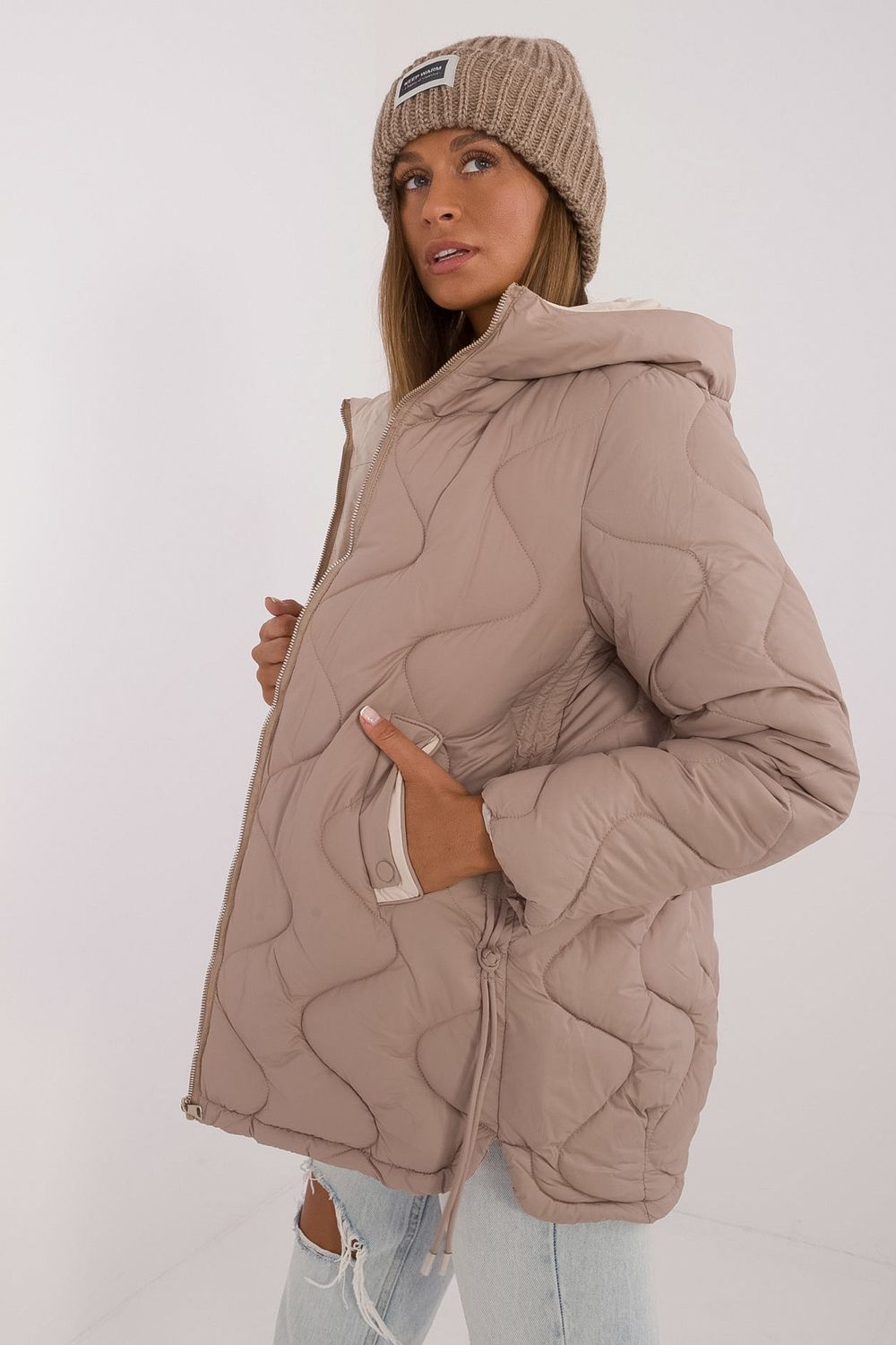 Quilted coat